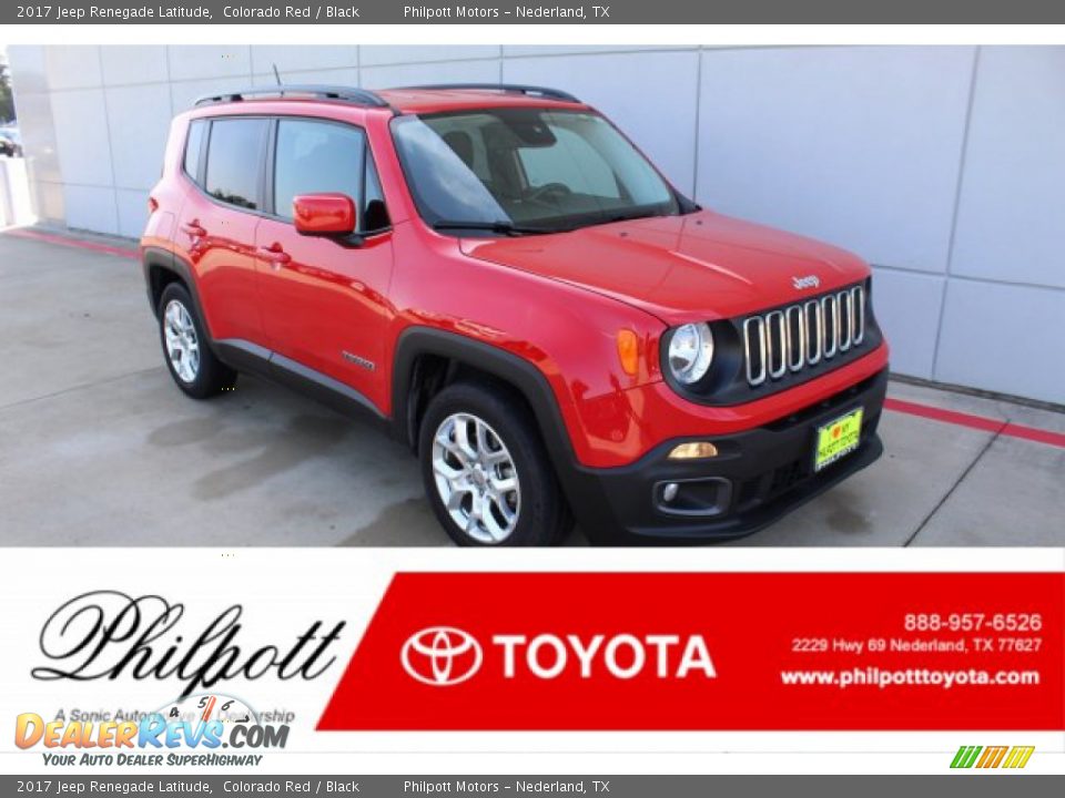 2017 Jeep Renegade Latitude Colorado Red / Black Photo #1