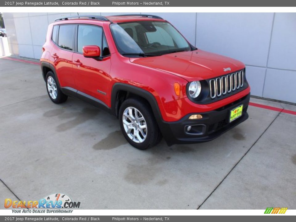 2017 Jeep Renegade Latitude Colorado Red / Black Photo #2