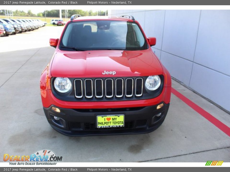 2017 Jeep Renegade Latitude Colorado Red / Black Photo #3