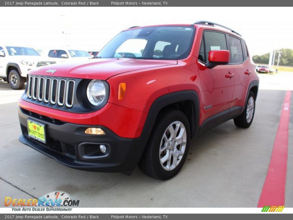 2017 Jeep Renegade Latitude Colorado Red / Black Photo #4