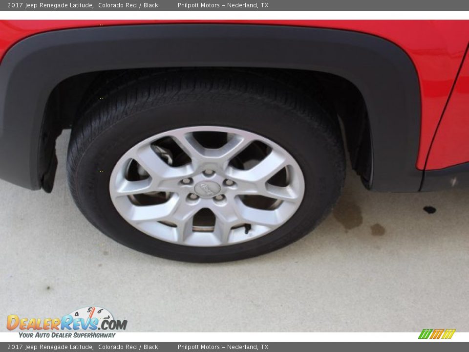 2017 Jeep Renegade Latitude Colorado Red / Black Photo #5