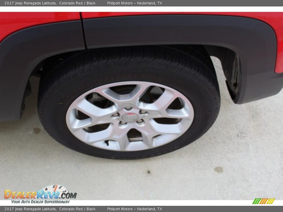 2017 Jeep Renegade Latitude Colorado Red / Black Photo #6