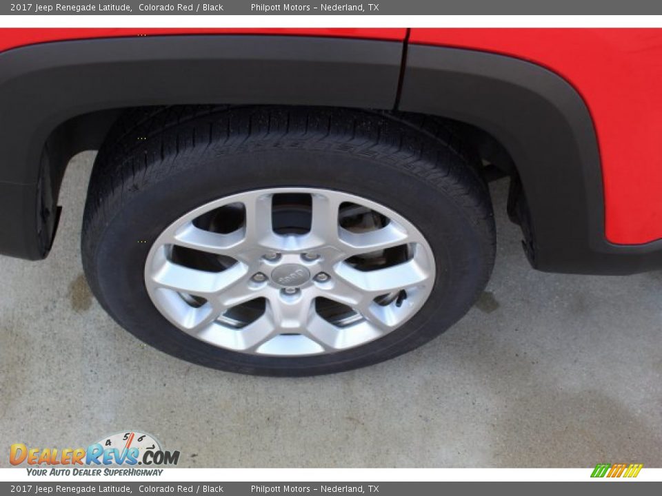 2017 Jeep Renegade Latitude Colorado Red / Black Photo #7