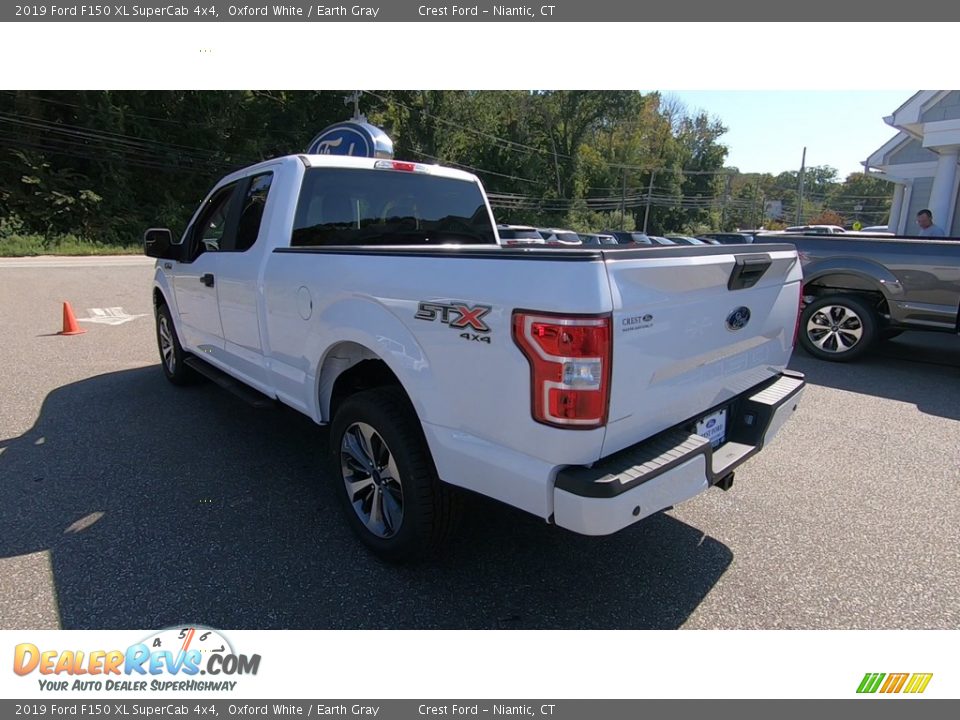 2019 Ford F150 XL SuperCab 4x4 Oxford White / Earth Gray Photo #5