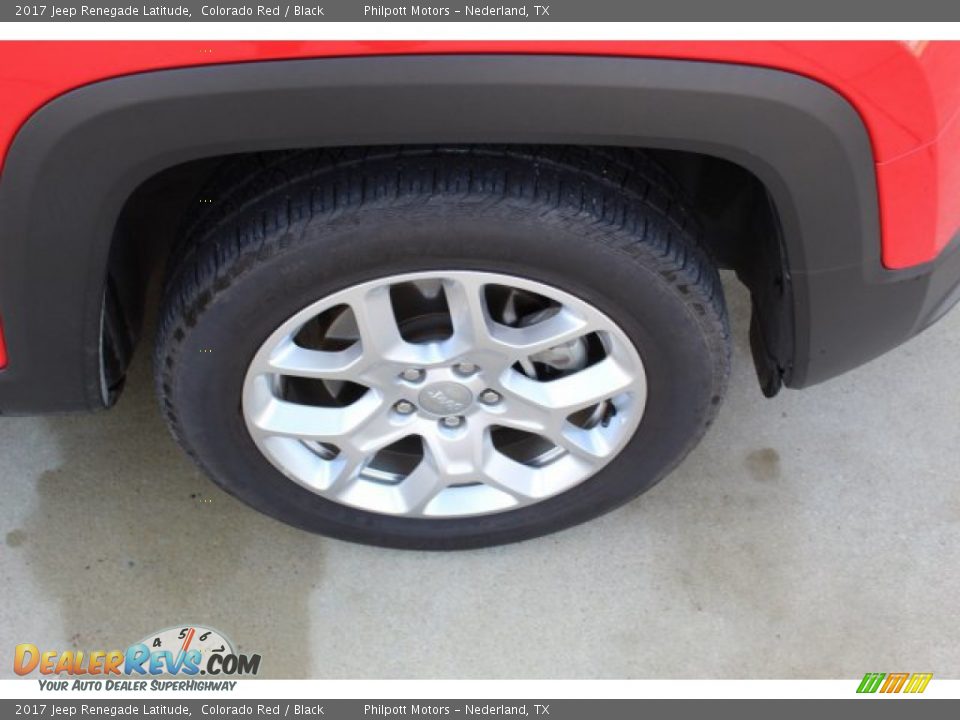 2017 Jeep Renegade Latitude Colorado Red / Black Photo #8
