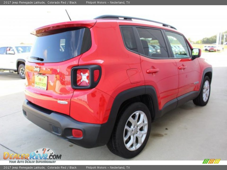 2017 Jeep Renegade Latitude Colorado Red / Black Photo #12
