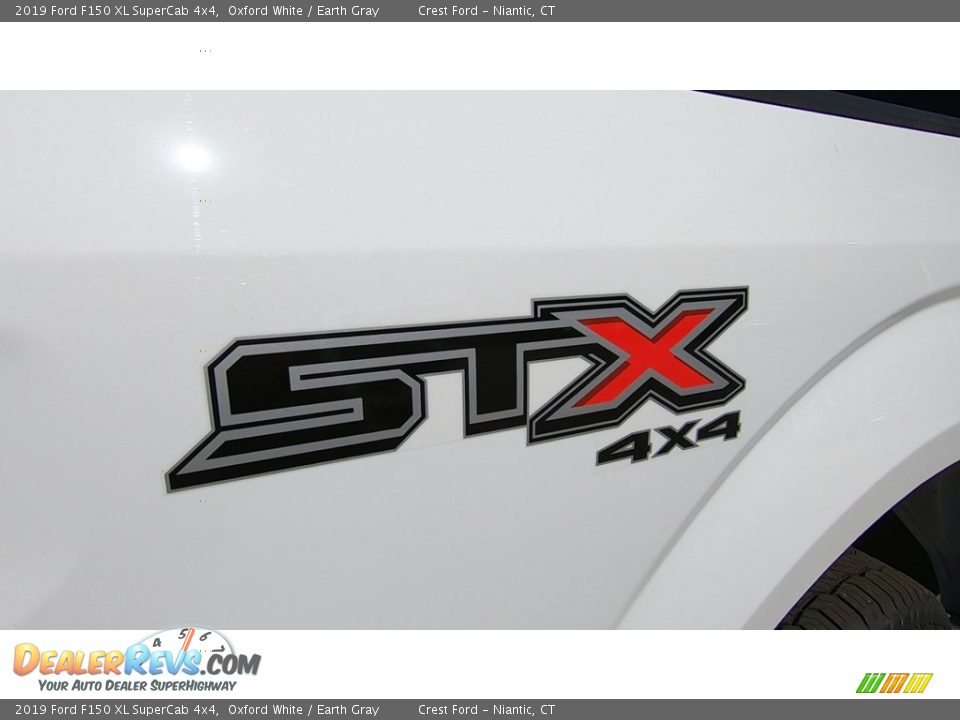 2019 Ford F150 XL SuperCab 4x4 Oxford White / Earth Gray Photo #9