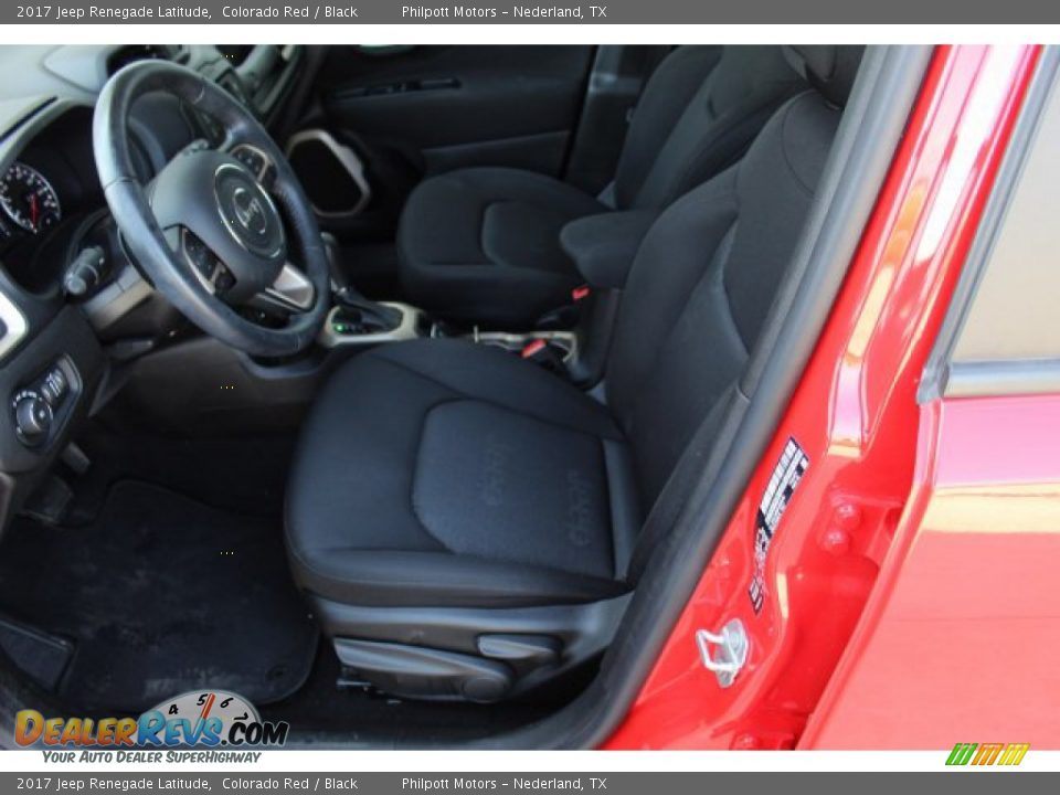 2017 Jeep Renegade Latitude Colorado Red / Black Photo #14