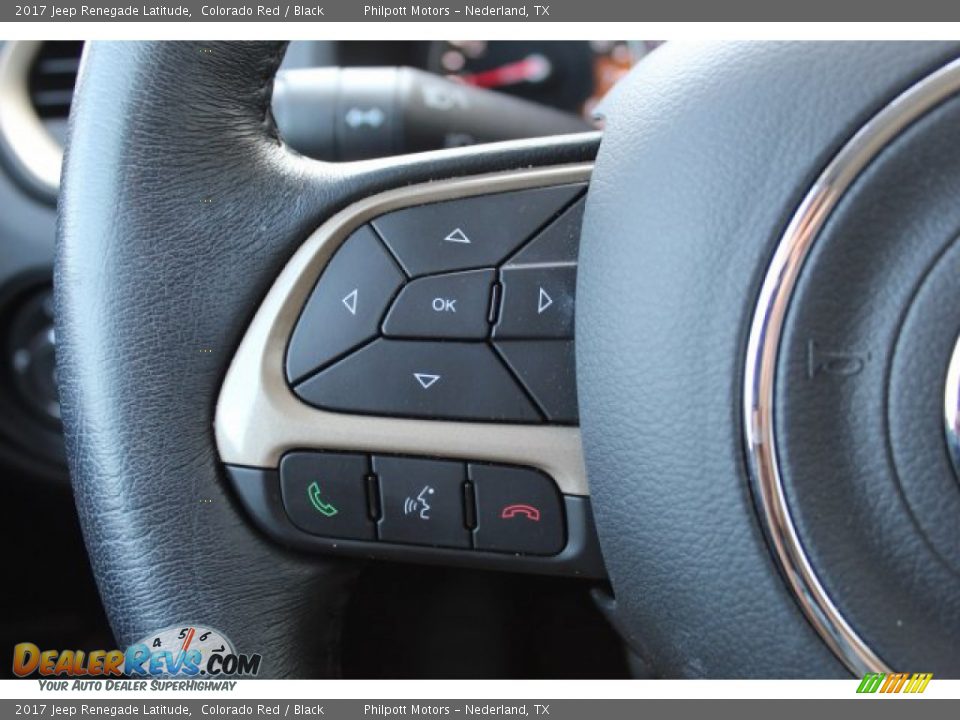 2017 Jeep Renegade Latitude Colorado Red / Black Photo #15