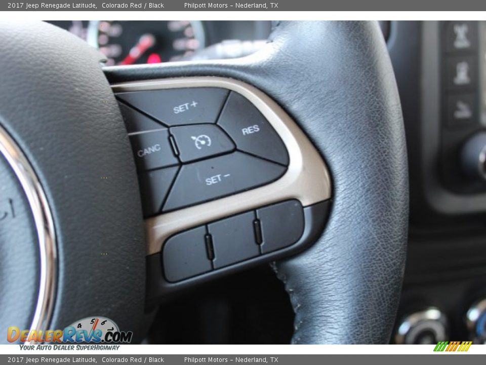 2017 Jeep Renegade Latitude Colorado Red / Black Photo #16