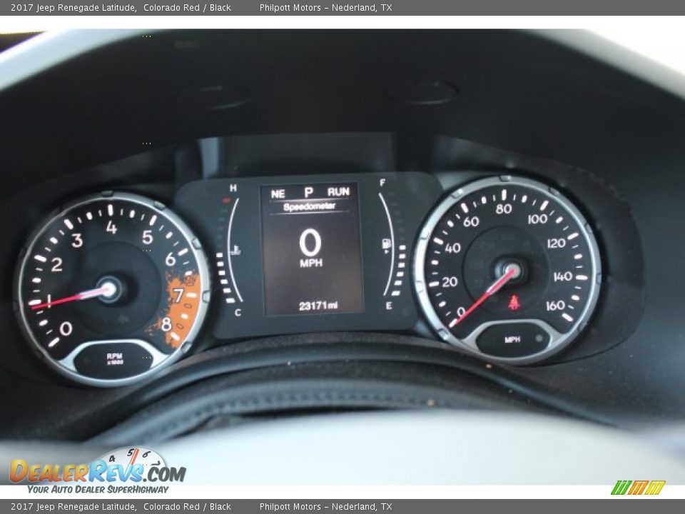 2017 Jeep Renegade Latitude Colorado Red / Black Photo #17