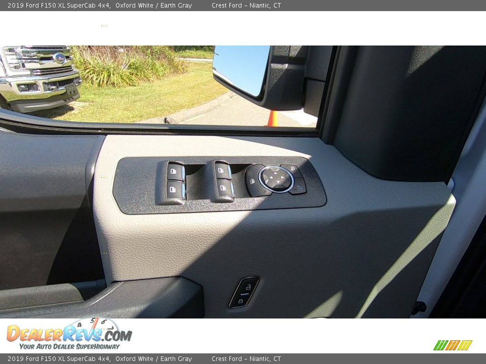 2019 Ford F150 XL SuperCab 4x4 Oxford White / Earth Gray Photo #12