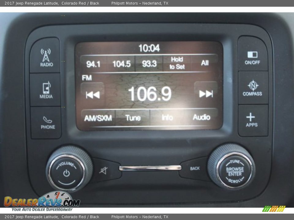 2017 Jeep Renegade Latitude Colorado Red / Black Photo #19