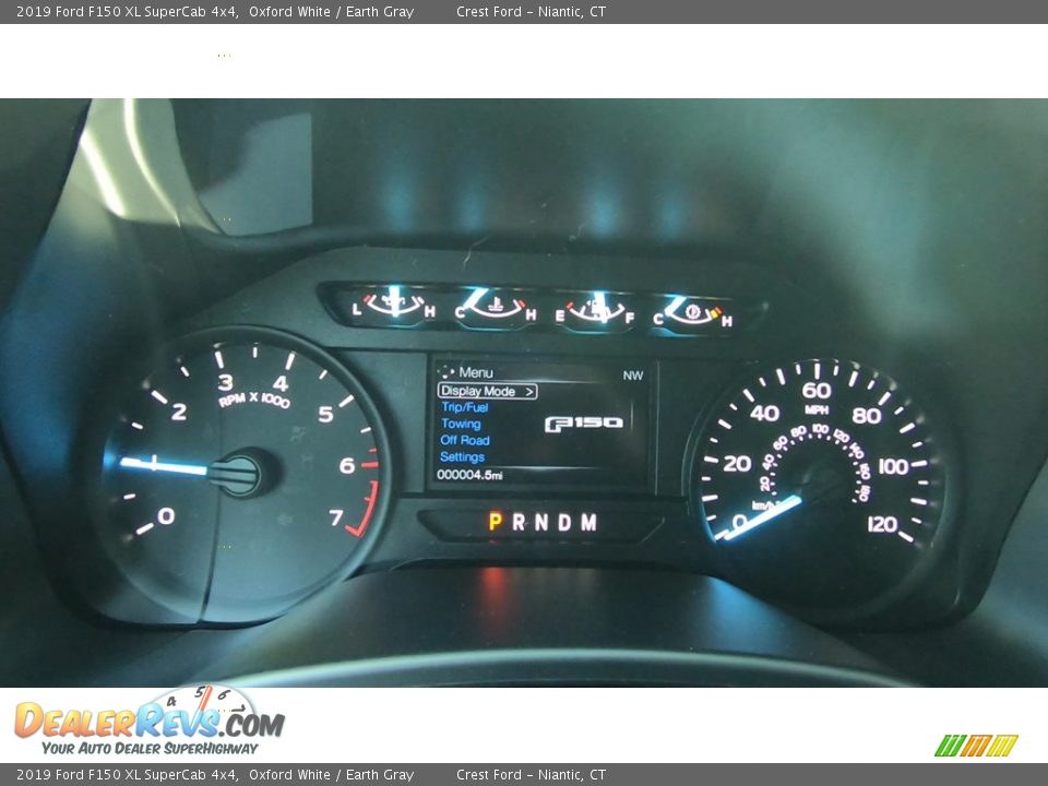 2019 Ford F150 XL SuperCab 4x4 Oxford White / Earth Gray Photo #13