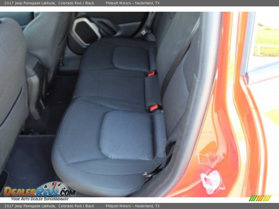 2017 Jeep Renegade Latitude Colorado Red / Black Photo #23