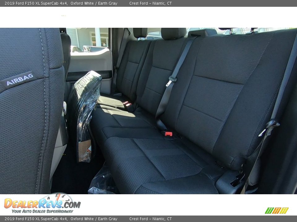 2019 Ford F150 XL SuperCab 4x4 Oxford White / Earth Gray Photo #17