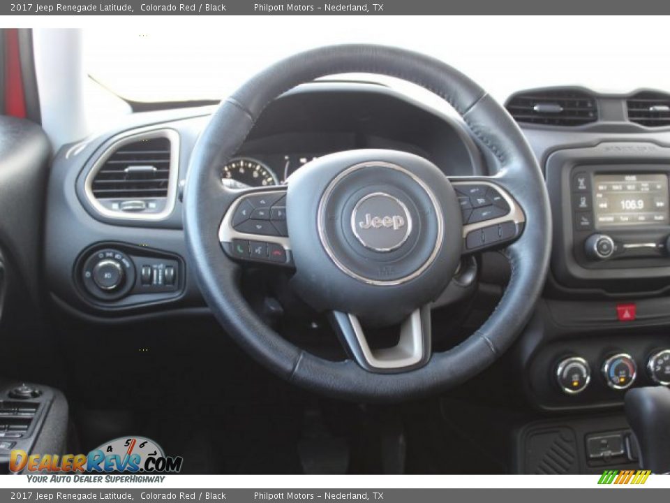 2017 Jeep Renegade Latitude Colorado Red / Black Photo #25