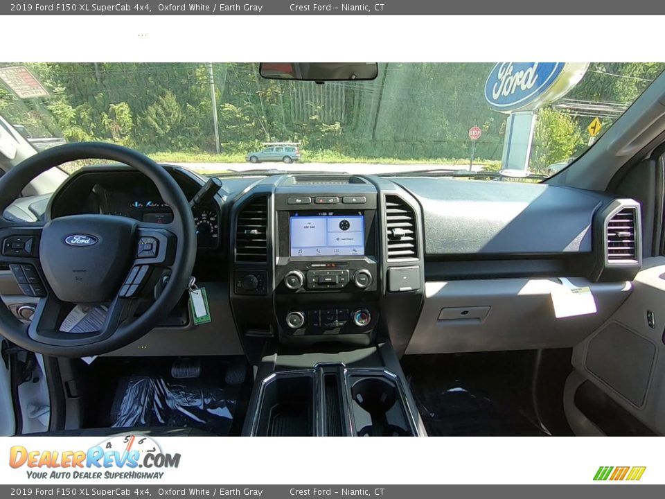 2019 Ford F150 XL SuperCab 4x4 Oxford White / Earth Gray Photo #18