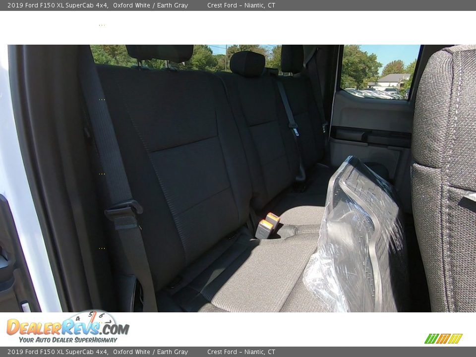 2019 Ford F150 XL SuperCab 4x4 Oxford White / Earth Gray Photo #22