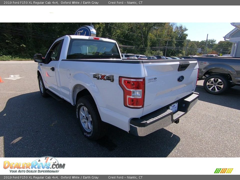 2019 Ford F150 XL Regular Cab 4x4 Oxford White / Earth Gray Photo #5