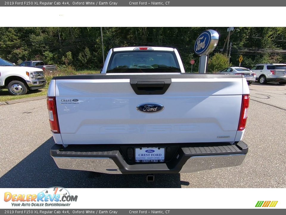 2019 Ford F150 XL Regular Cab 4x4 Oxford White / Earth Gray Photo #6