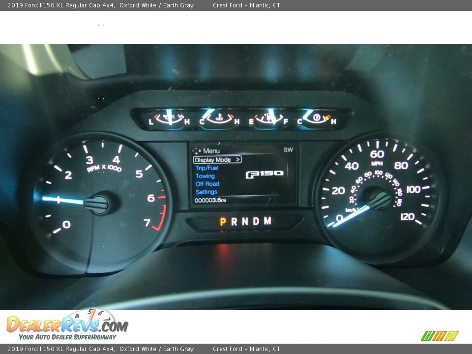 2019 Ford F150 XL Regular Cab 4x4 Oxford White / Earth Gray Photo #13