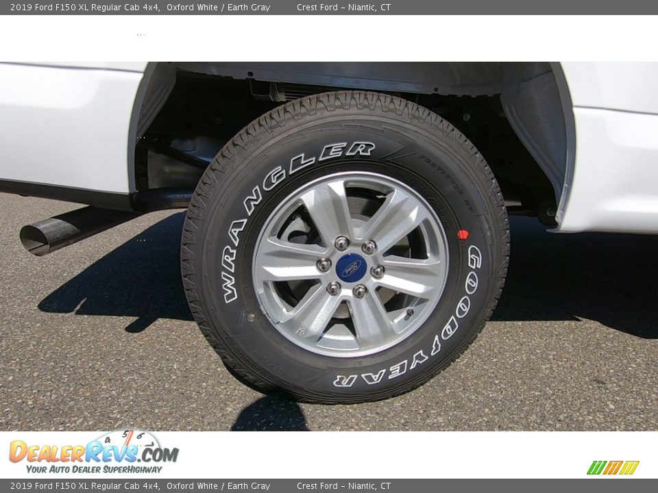 2019 Ford F150 XL Regular Cab 4x4 Oxford White / Earth Gray Photo #19