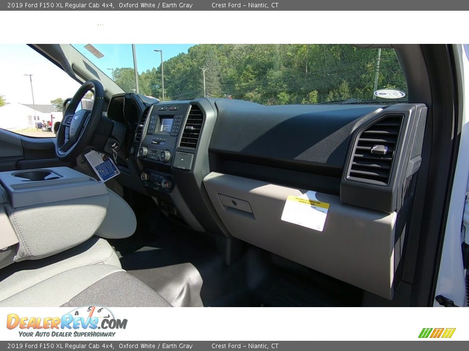 2019 Ford F150 XL Regular Cab 4x4 Oxford White / Earth Gray Photo #21