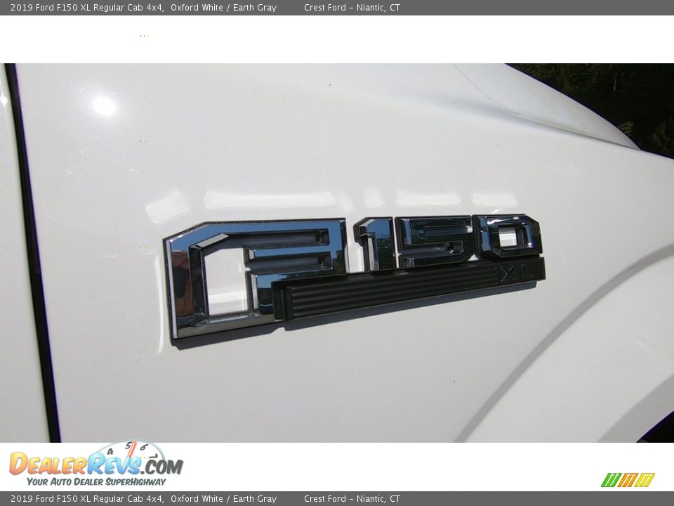 2019 Ford F150 XL Regular Cab 4x4 Oxford White / Earth Gray Photo #22