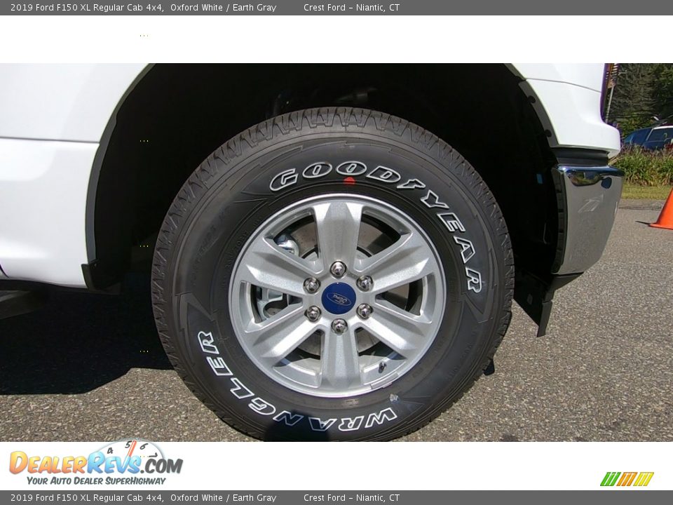 2019 Ford F150 XL Regular Cab 4x4 Oxford White / Earth Gray Photo #23