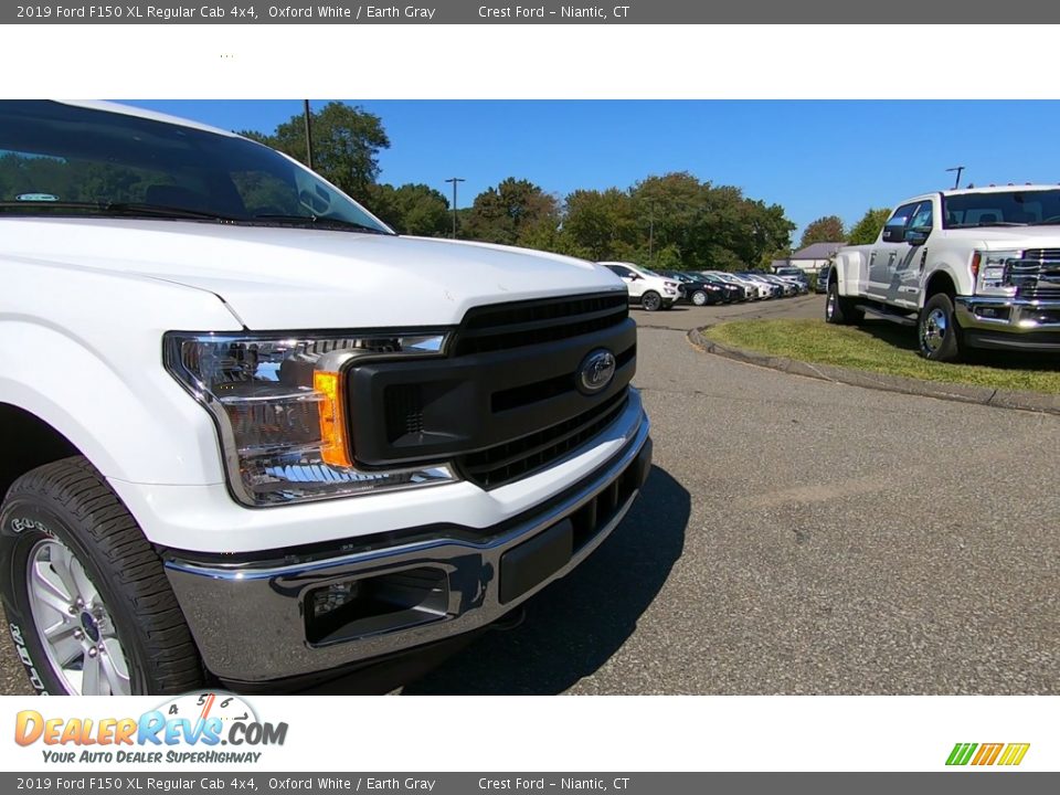 2019 Ford F150 XL Regular Cab 4x4 Oxford White / Earth Gray Photo #24
