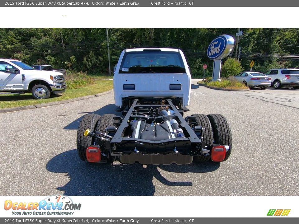 2019 Ford F350 Super Duty XL SuperCab 4x4 Oxford White / Earth Gray Photo #6
