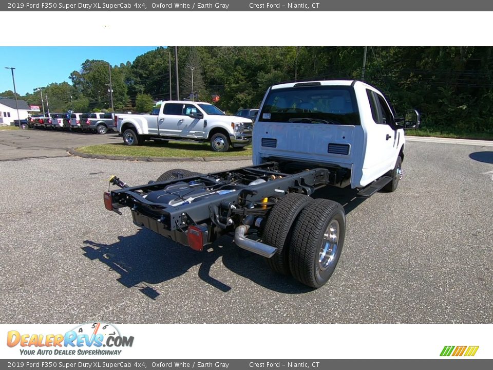 2019 Ford F350 Super Duty XL SuperCab 4x4 Oxford White / Earth Gray Photo #7