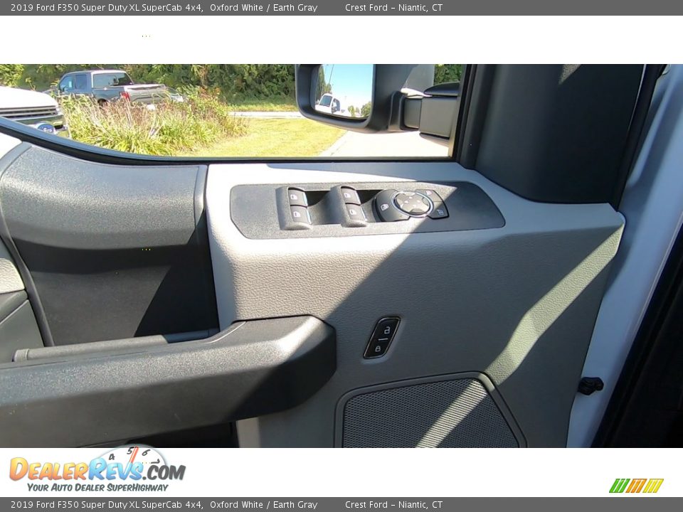 2019 Ford F350 Super Duty XL SuperCab 4x4 Oxford White / Earth Gray Photo #11