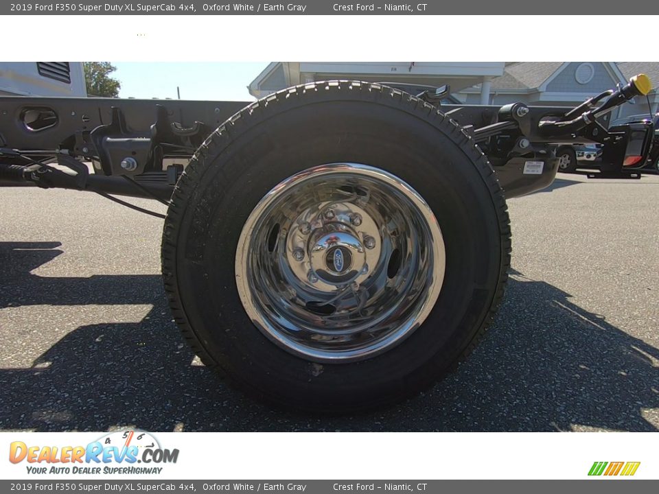 2019 Ford F350 Super Duty XL SuperCab 4x4 Oxford White / Earth Gray Photo #18