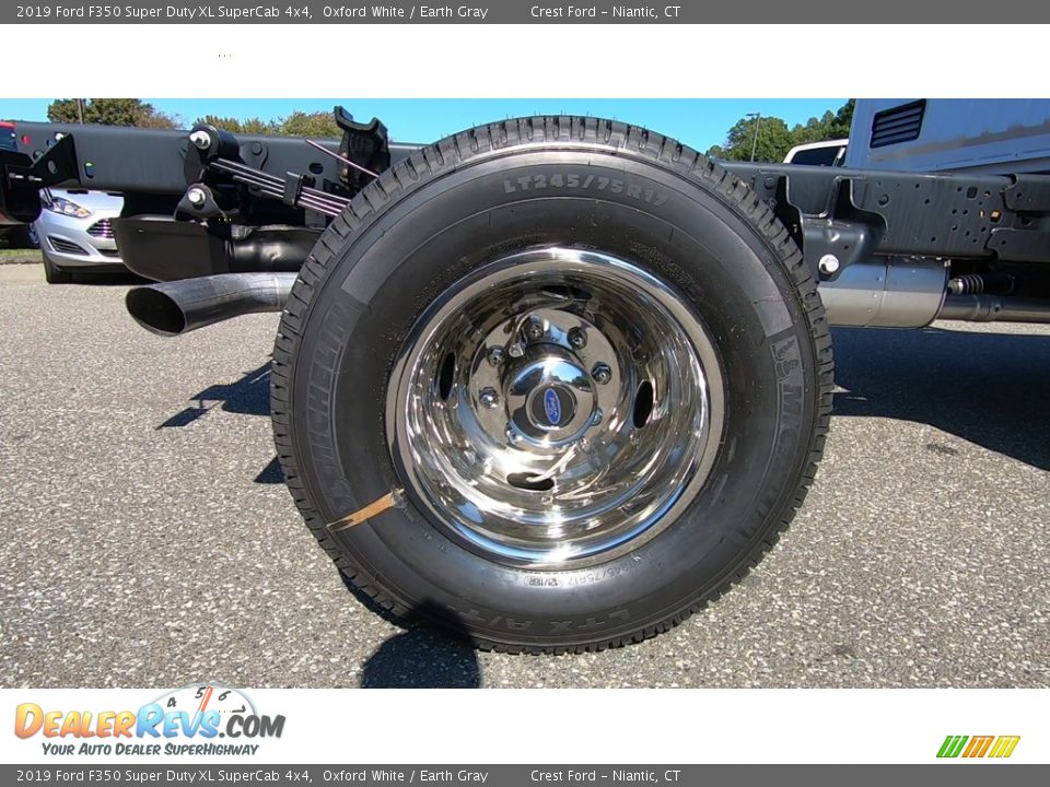 2019 Ford F350 Super Duty XL SuperCab 4x4 Oxford White / Earth Gray Photo #19