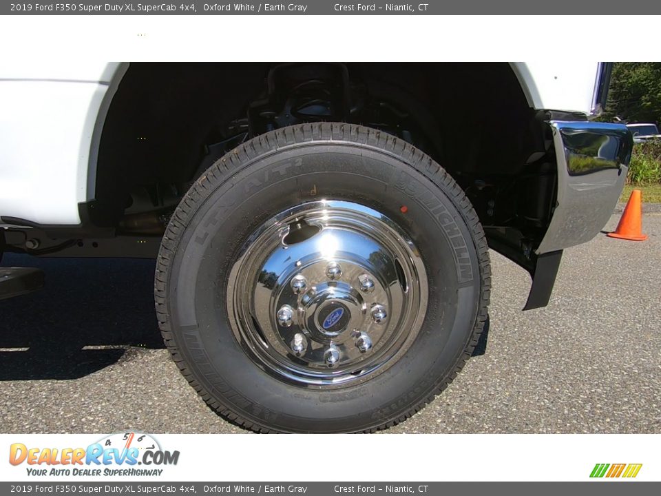 2019 Ford F350 Super Duty XL SuperCab 4x4 Oxford White / Earth Gray Photo #24