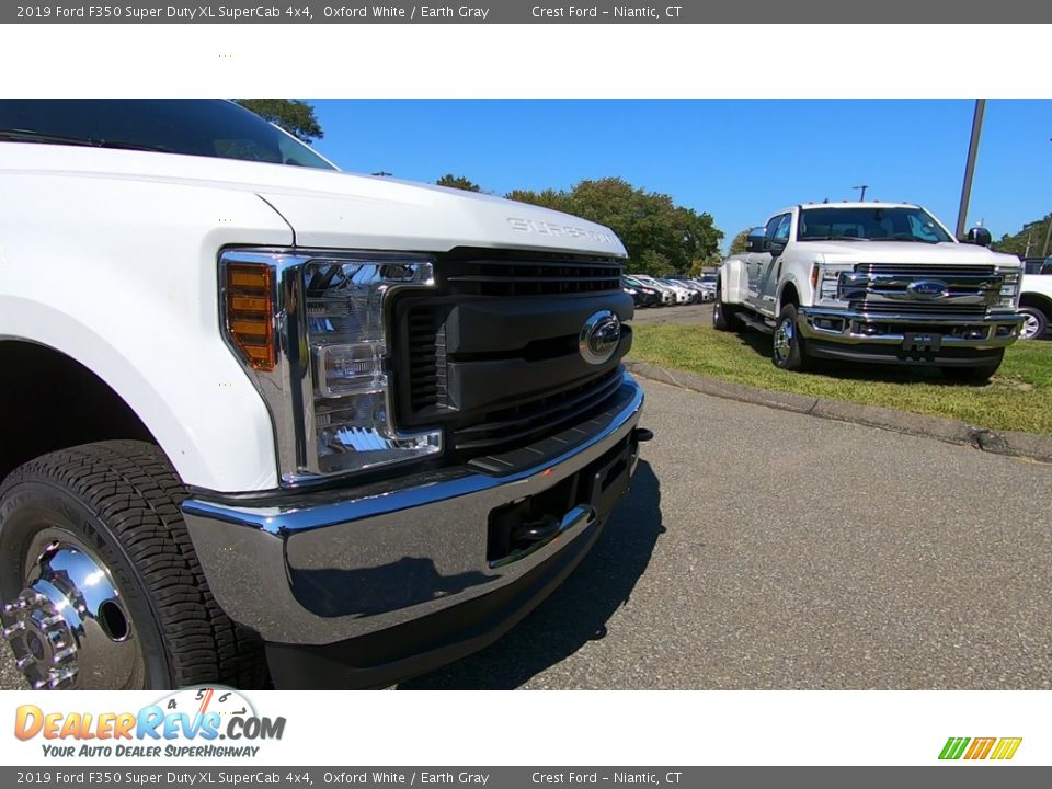 2019 Ford F350 Super Duty XL SuperCab 4x4 Oxford White / Earth Gray Photo #25
