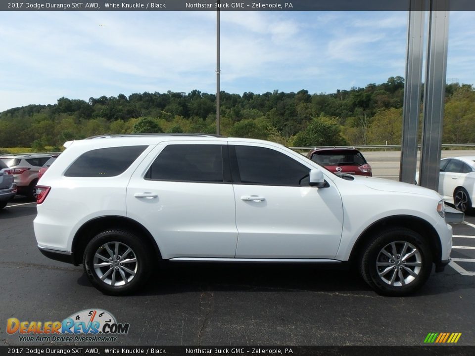 2017 Dodge Durango SXT AWD White Knuckle / Black Photo #5