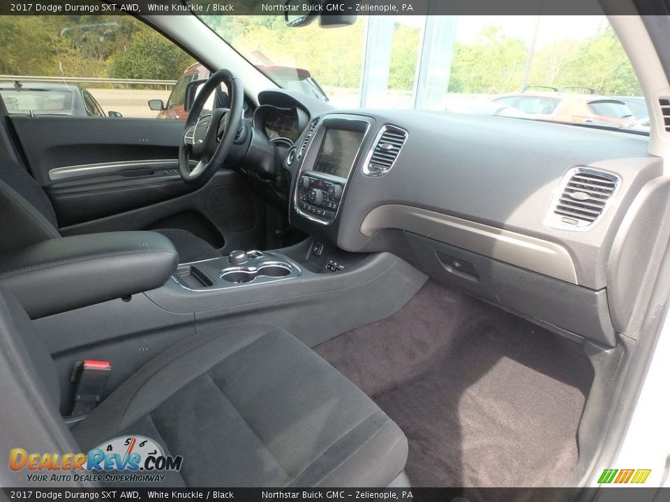 2017 Dodge Durango SXT AWD White Knuckle / Black Photo #6