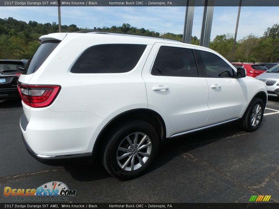 2017 Dodge Durango SXT AWD White Knuckle / Black Photo #9