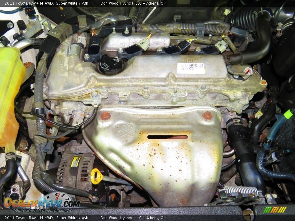 2011 Toyota RAV4 I4 4WD Super White / Ash Photo #6