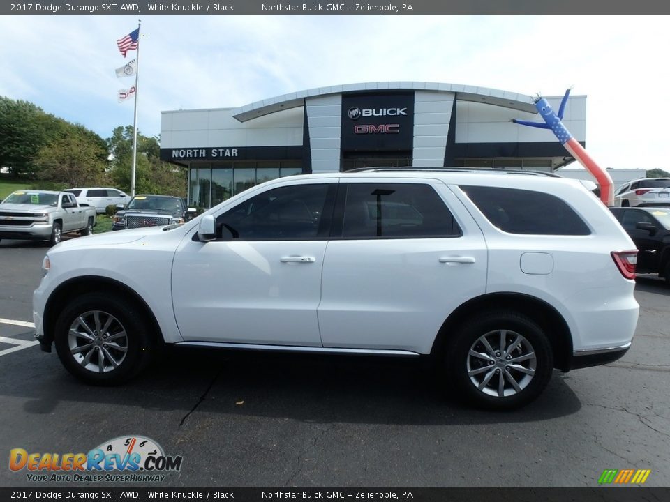 2017 Dodge Durango SXT AWD White Knuckle / Black Photo #13