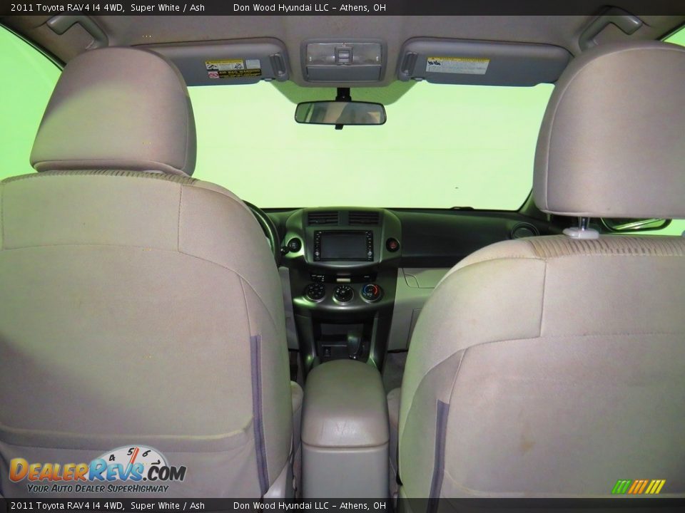 2011 Toyota RAV4 I4 4WD Super White / Ash Photo #13