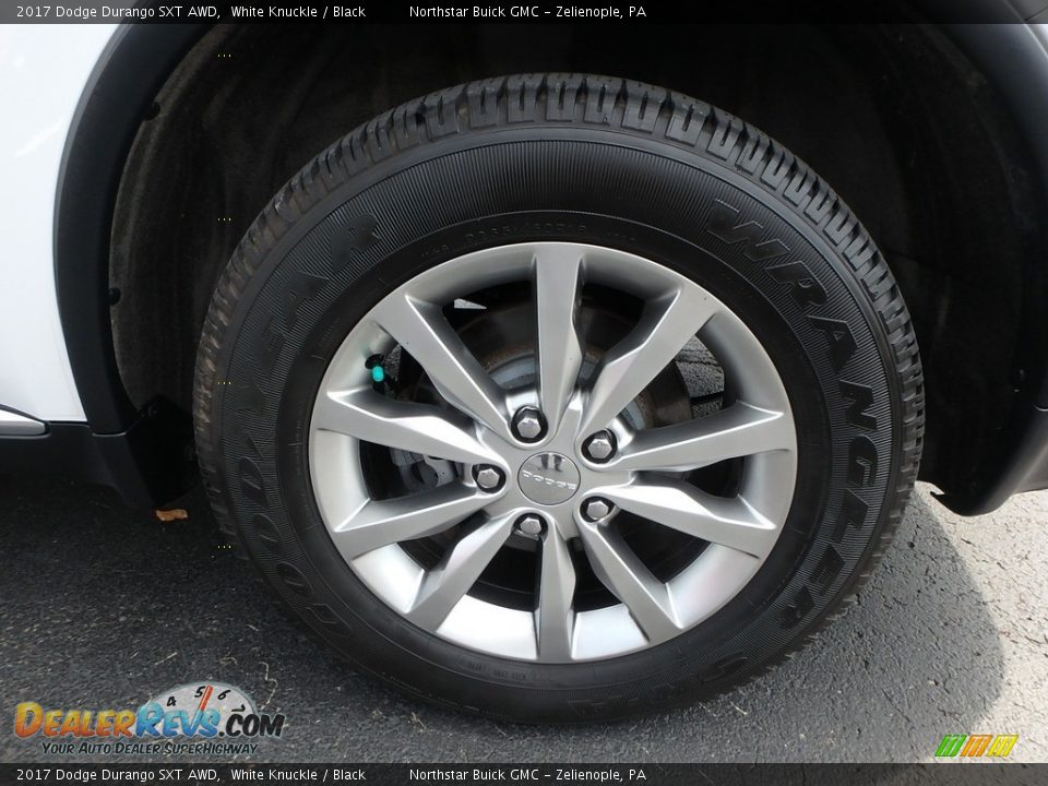 2017 Dodge Durango SXT AWD White Knuckle / Black Photo #14