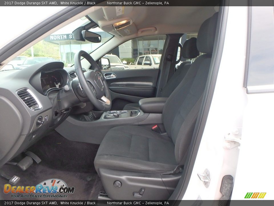 2017 Dodge Durango SXT AWD White Knuckle / Black Photo #18