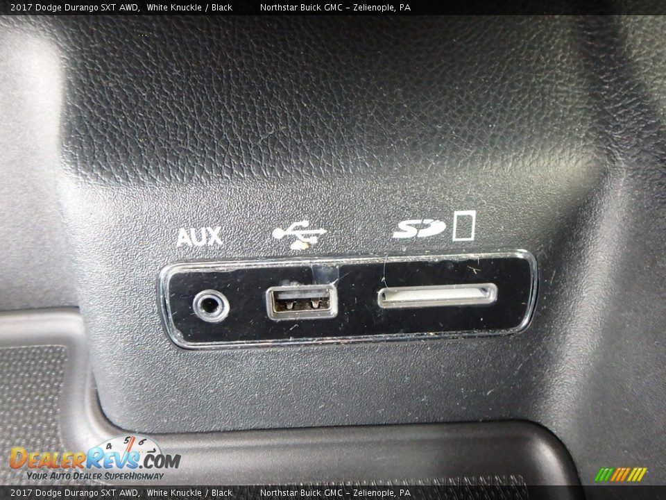 2017 Dodge Durango SXT AWD White Knuckle / Black Photo #26