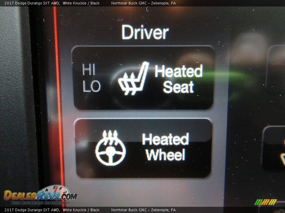 2017 Dodge Durango SXT AWD White Knuckle / Black Photo #27