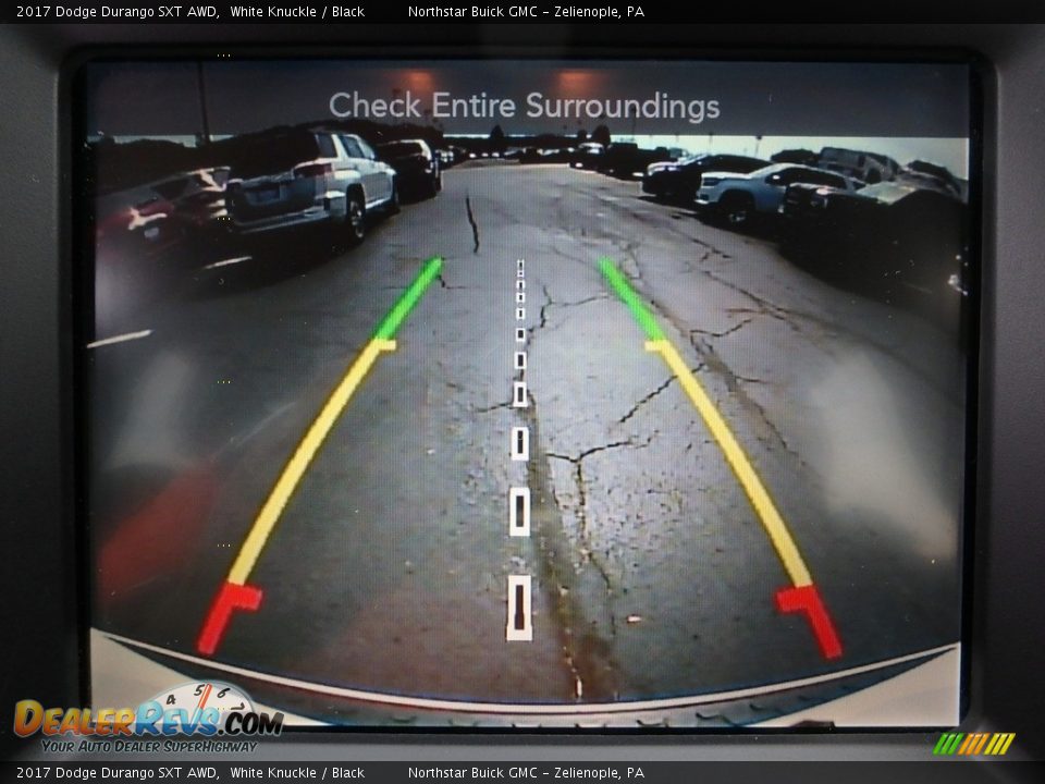 2017 Dodge Durango SXT AWD White Knuckle / Black Photo #28