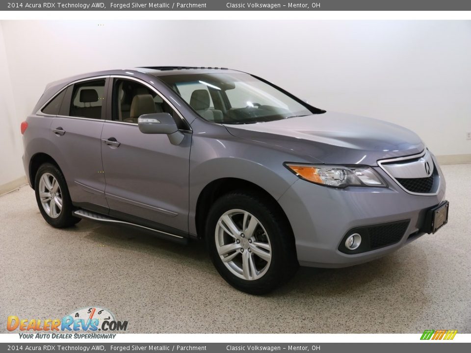 2014 Acura RDX Technology AWD Forged Silver Metallic / Parchment Photo #1